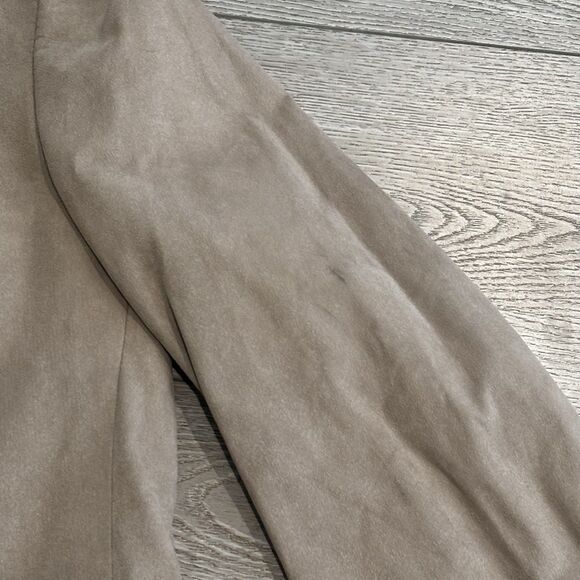 Christian Dior Suede Blazer Mens 40L Suit Jacket Sport Coat 2 Two Button Tan - Picture 11 of 12